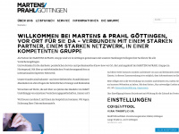 martens-prahl-goettingen.de Webseite Vorschau