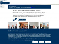 lwl-klinik-muenster.de Webseite Vorschau
