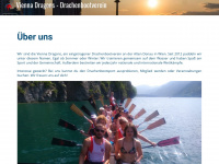 dragonboat-vienna.at Webseite Vorschau