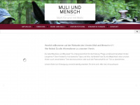 muli-und-mensch.de Webseite Vorschau