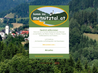 metnitztal.at Webseite Vorschau