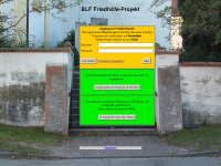 blf-friedhofsprojekt.de Webseite Vorschau
