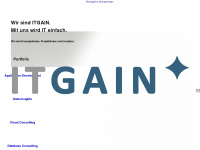 itgain-consulting.de Webseite Vorschau