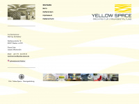 yellow-space.de Webseite Vorschau