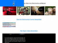 electronica.art Webseite Vorschau