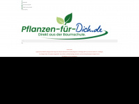 pflanzen-fuer-dich.de Webseite Vorschau