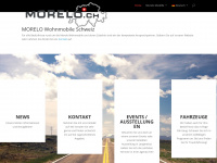morelo.ch Webseite Vorschau