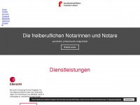 notariat-baselland.ch Webseite Vorschau