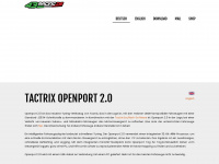 tactrix.eu Webseite Vorschau
