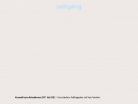 sehgang.ch Webseite Vorschau