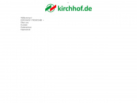 kirchhof.de Webseite Vorschau