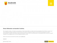 duchroth.de Webseite Vorschau