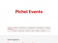 pichel-events.de Webseite Vorschau