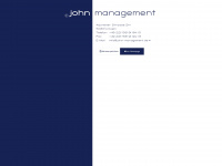 john-management.de Webseite Vorschau