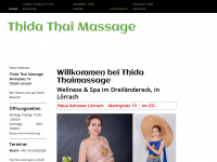 thaimassage-thida.de Webseite Vorschau