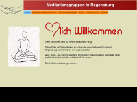 meditation-in-regensburg.de Webseite Vorschau