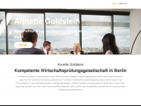 annette-goldstein.de Webseite Vorschau