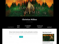 christian-milkus.de Webseite Vorschau