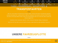mein-taxi24.de Webseite Vorschau