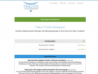 tralios-status.de Webseite Vorschau