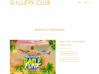 galleryclub.ch Webseite Vorschau
