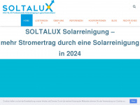 soltalux.de Webseite Vorschau