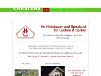 carstens-holzbau.de Webseite Vorschau