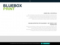 bluebox-print.com Webseite Vorschau