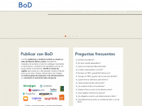 bod.com.es Webseite Vorschau