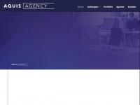 aquis-agency.de Webseite Vorschau