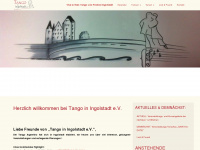 in-tango.de Webseite Vorschau