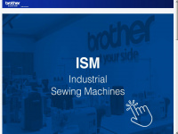 brother-industrial.de Webseite Vorschau