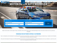 marbellarentacar.es Webseite Vorschau