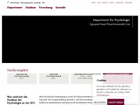 psychologie.sfu-linz.ac.at Webseite Vorschau