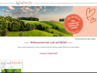 lust-auf-regio.de Webseite Vorschau