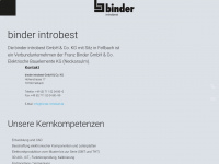binder-introbest.de Webseite Vorschau