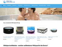 whirlpool-aufblasbar.com Webseite Vorschau