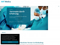 amt-medica.com Webseite Vorschau