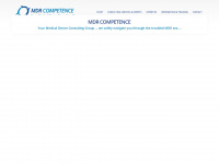mdr-competence.com Webseite Vorschau