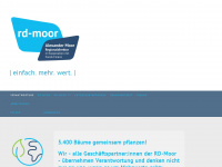 rd-moor.de Webseite Vorschau