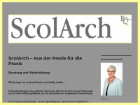 scolarch.ch Webseite Vorschau