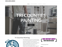 tricountiespainting.com Webseite Vorschau