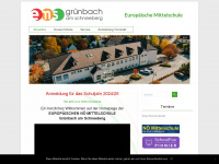 ems-gruenbach.at Webseite Vorschau