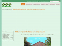 kohlmuseum.de Webseite Vorschau