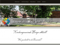 kirchengemeinde-berge.de Webseite Vorschau