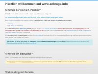 schrage.info Webseite Vorschau