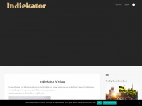 indiekator.com Webseite Vorschau