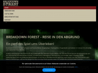 breakdownforest.de Webseite Vorschau