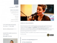 anna-liebst-voice.com Webseite Vorschau