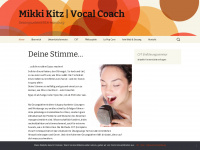 mikki-kitz.de Webseite Vorschau